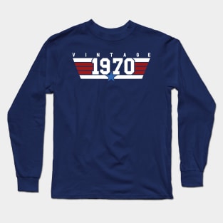 Vintage 1970 Aviator Long Sleeve T-Shirt